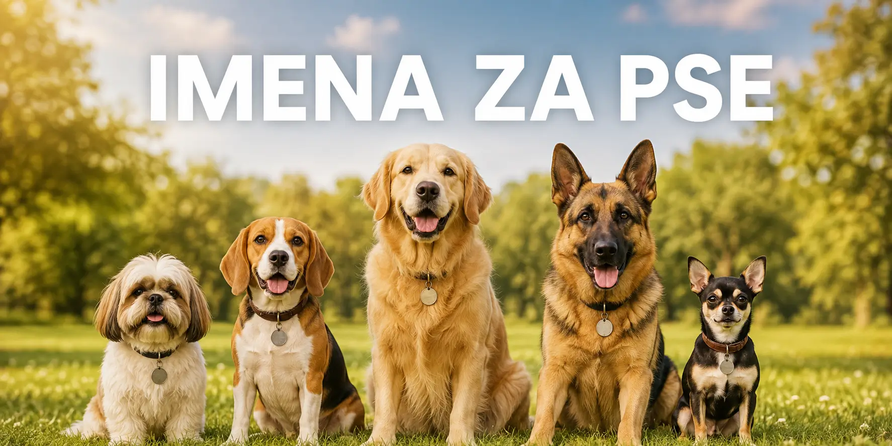 Naslovna strana bloga imena za pse